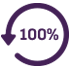 100% icon
