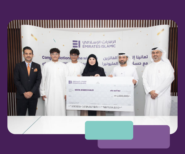 Emirates Islamic Celebrates August 2026 Kunooz Millionaire Account Winners