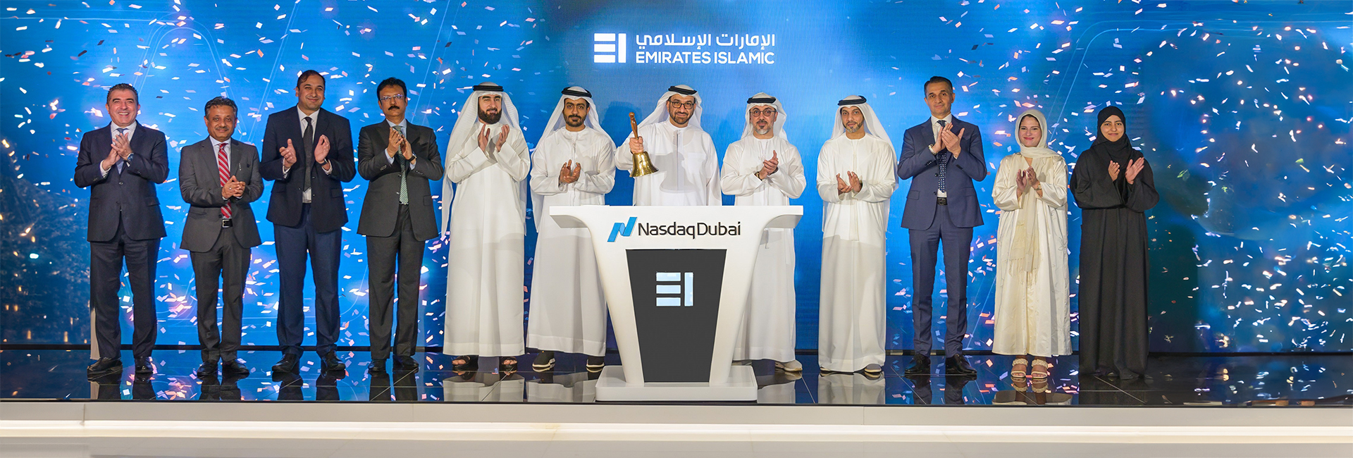 Nasdaq Dubai welcomed the maiden Sustainability Sukuk