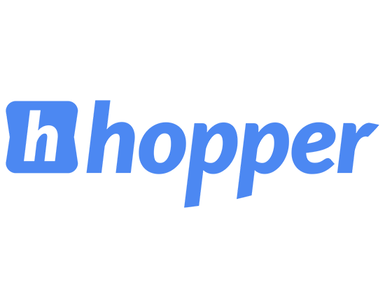 Hopper Blue Logo