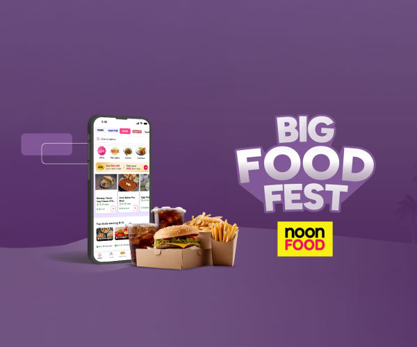 Up to 70% off on noon FOOD with Emirates Islamic Credit Card