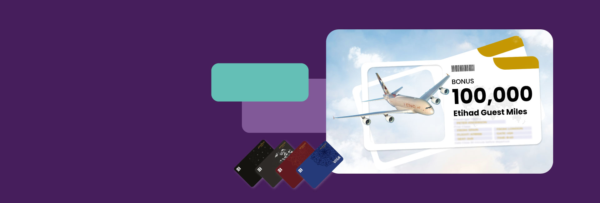 Win etihad guest miles with emirates islamic etihad credit card.