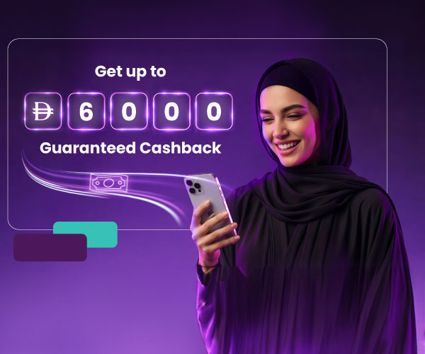 Salary Transfer offer with a a guaranteed cashback up to AED 6,000