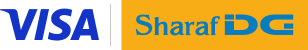 sharafdg and visa logo