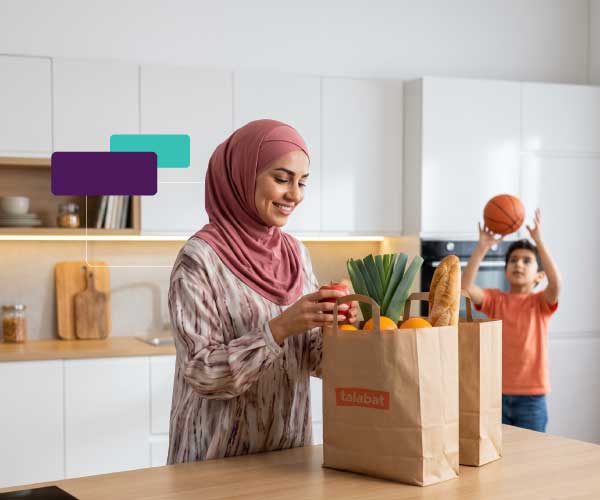 Get up to 30% discount across all categories on talabat with Emirates Islamic Visa Infinite or Signature Credit Card