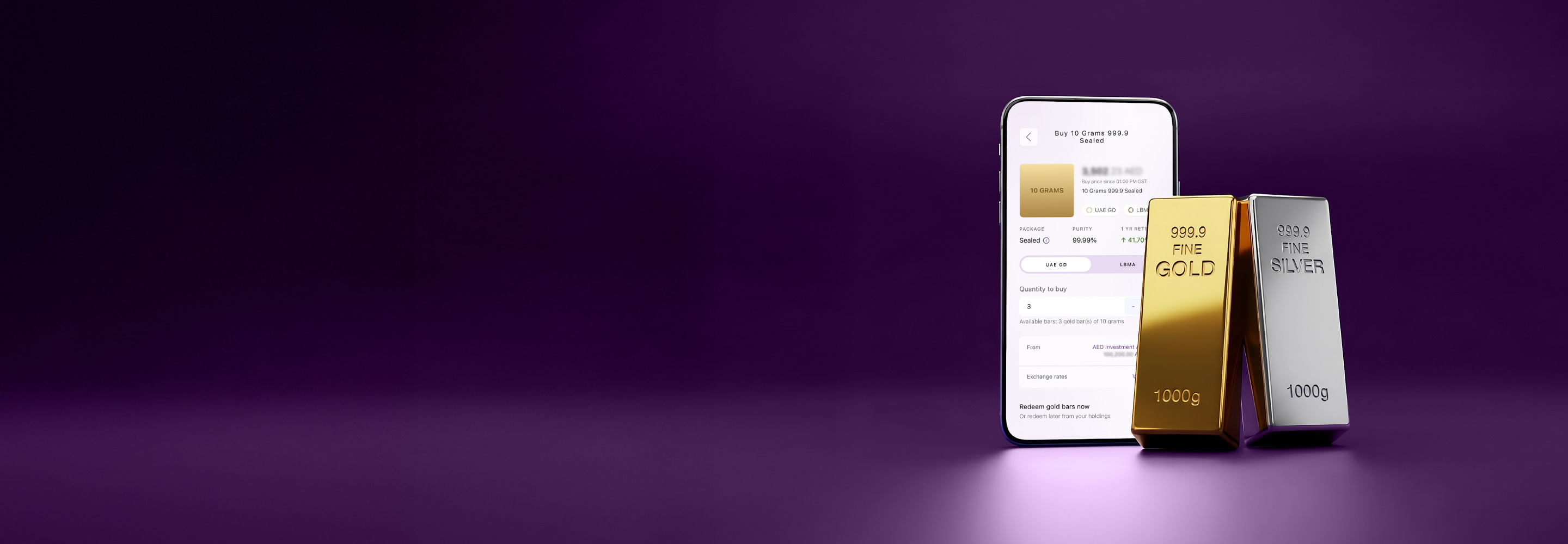 Invest in Gold & Silver - Emirates Islamic