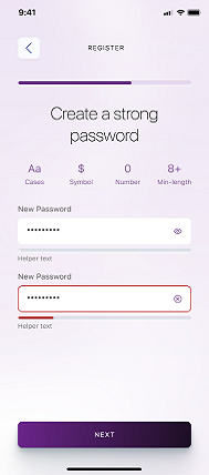 Create a password with more than 8 characters in length and including at least one upper and lower case alphabet, one symbol and one number